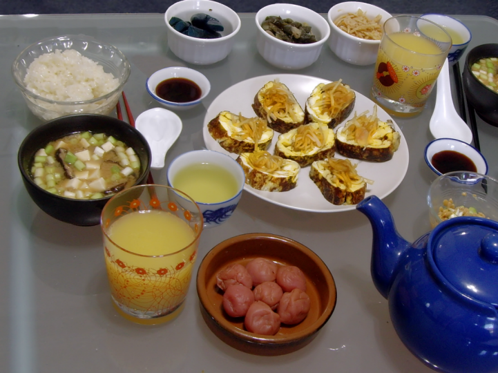 The International Breakfast Project Japan Rice, Miso Soup, Tamago